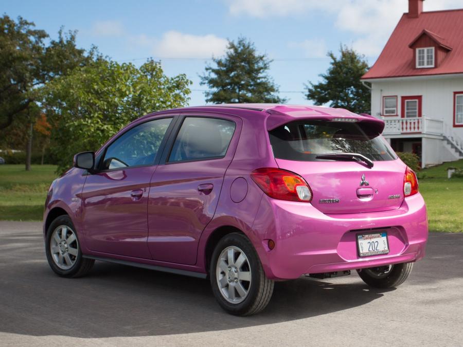  Mitsubishi Mirage 2013 года  (US) (фото 4 из 30)